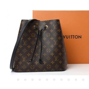 LOUIS VUITTONMonogram Neonoe MM Black